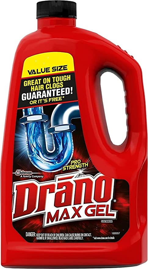 Drano Max Gel Drain Clog Remover and Cleaner Logo