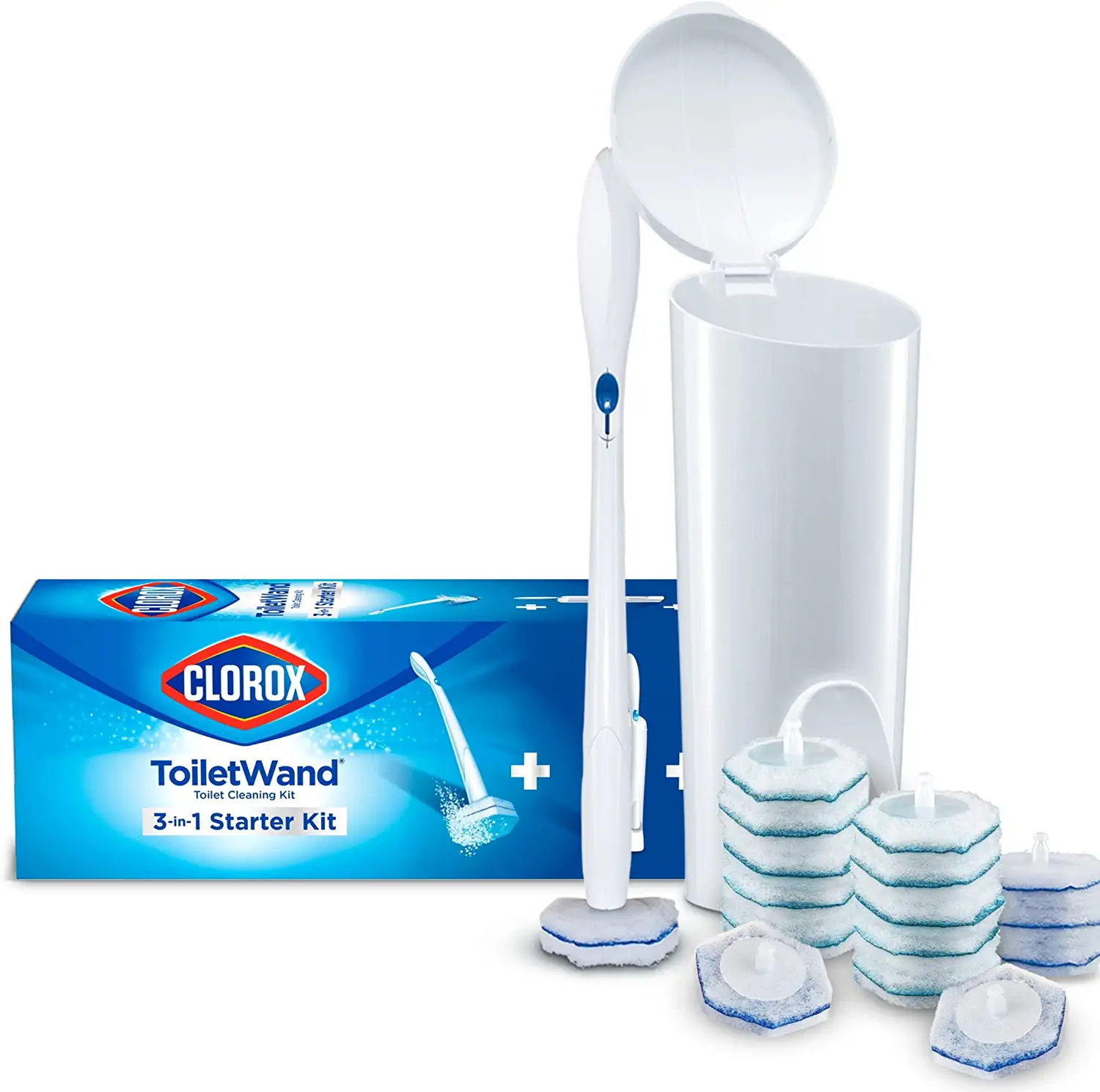 Don Aslett Foam n Flush Toilet Bowl Cleaner (32 Oz Bottle, Pack of 2)  Environmentally Friendly, Biodegradable Organic Acid Formula | Cleans