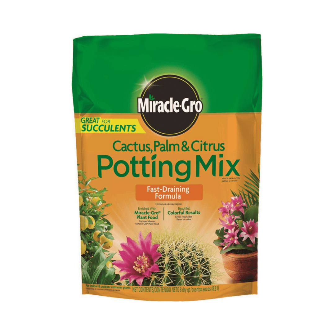 Miracle-Gro Cactus, Palm, and Citrus Potting Mix Logo
