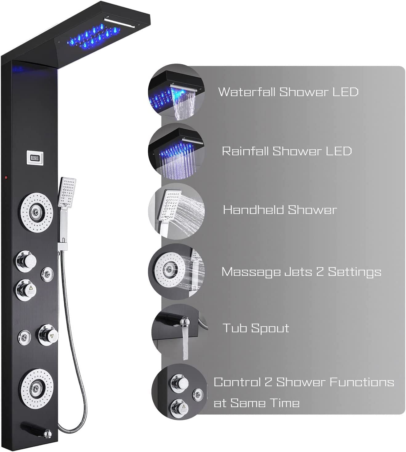 ELLO&ALLO Shower Panel Tower System Logo
