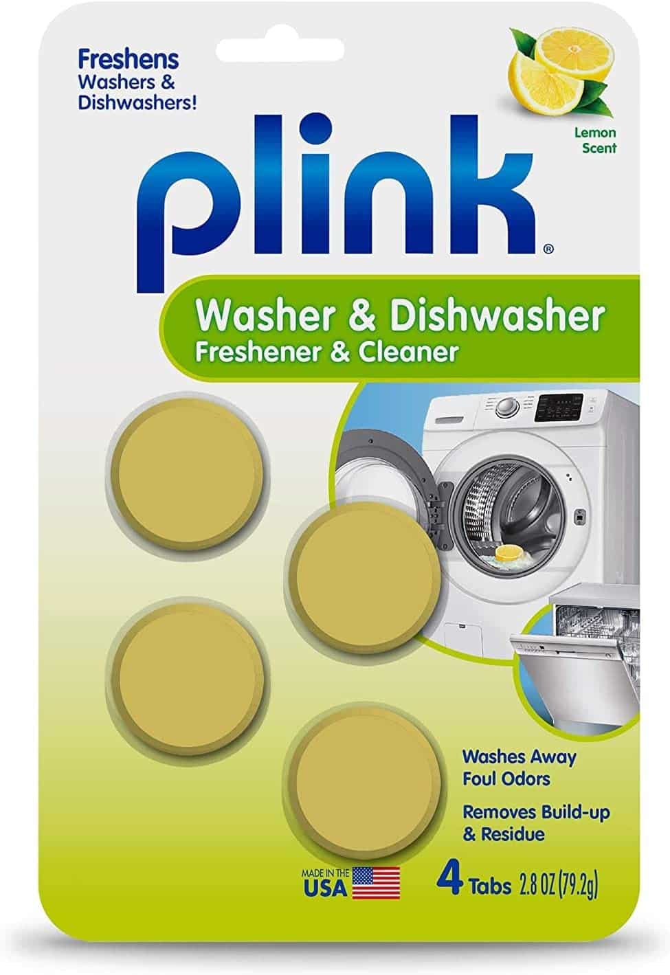 Plink Washer and Dishwasher Freshener Cleaner Logo