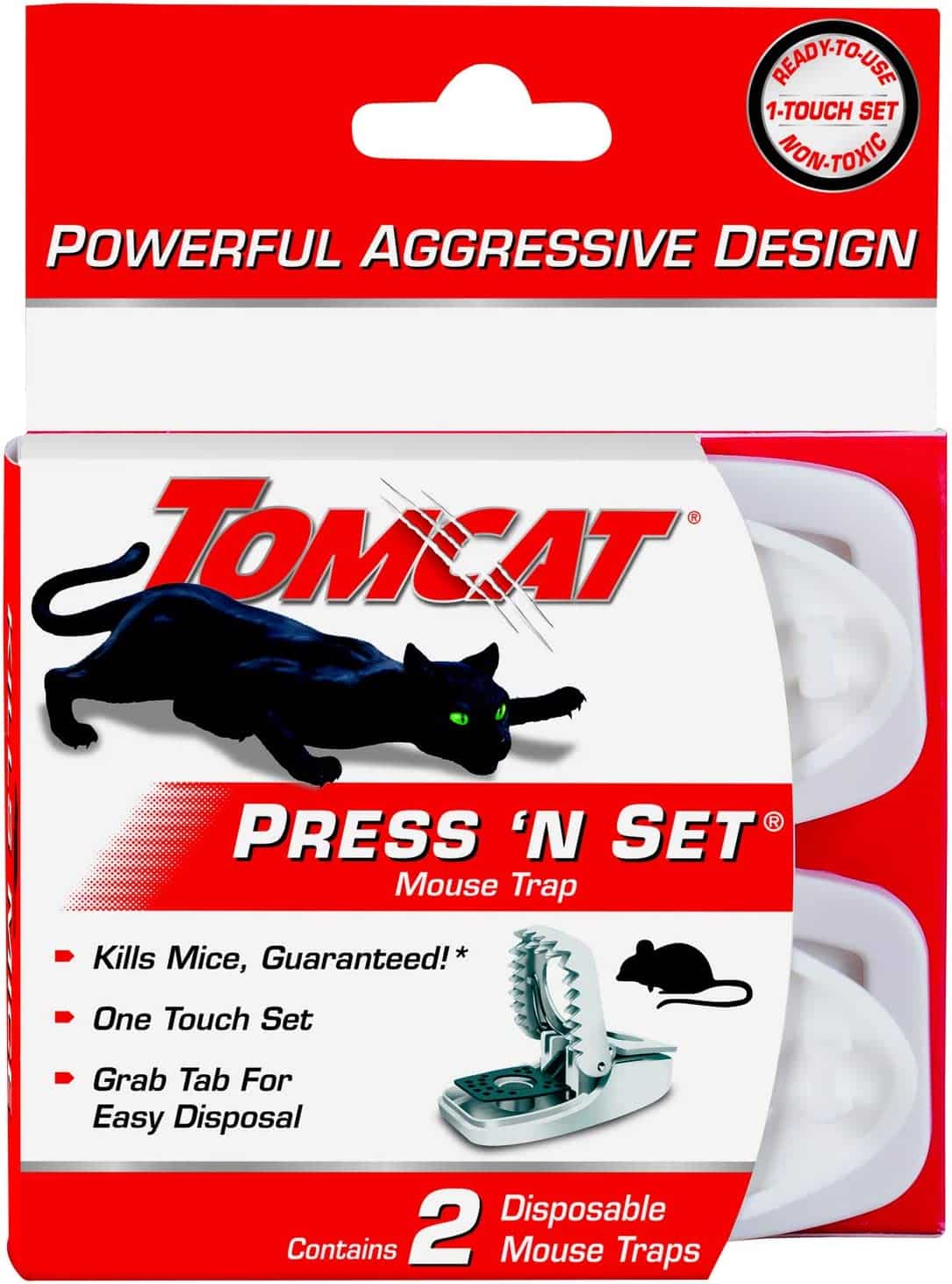 Tomcat Press ‘N Set Mouse Trap Logo