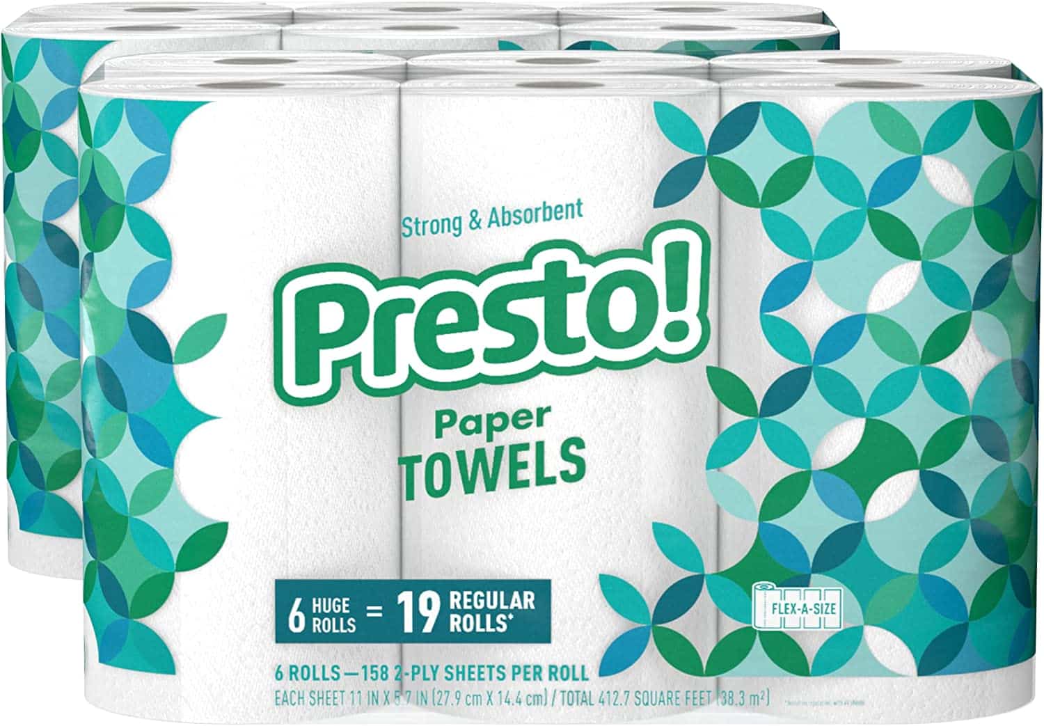 Presto! Flex-a-Size Paper Towels Logo