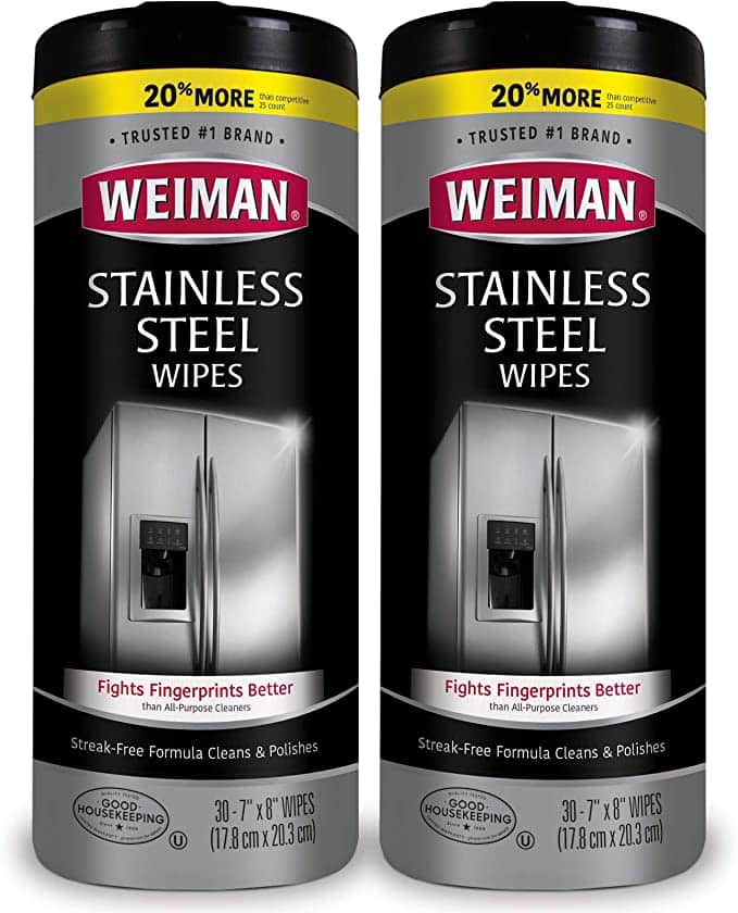 Weiman Stainless Steel Cleaning Wipes Logo