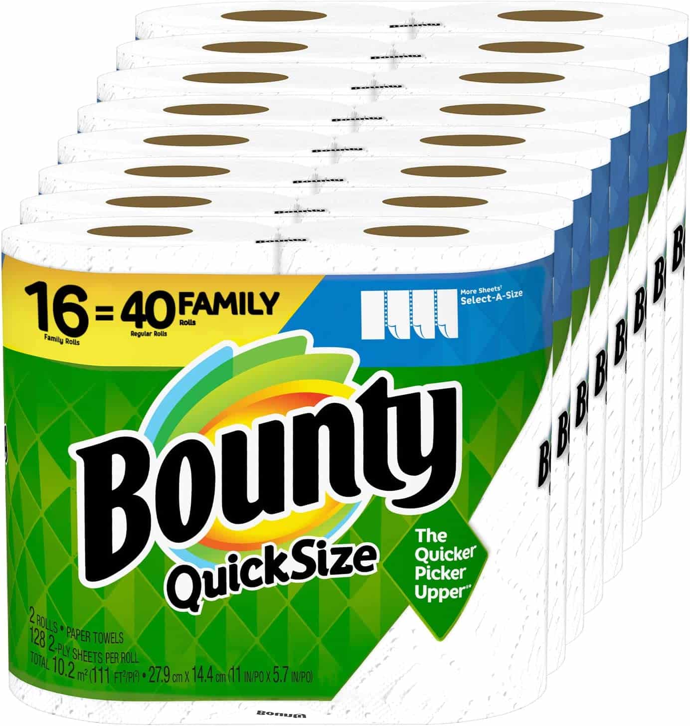 Bounty Quick-Size Paper Towels Logo