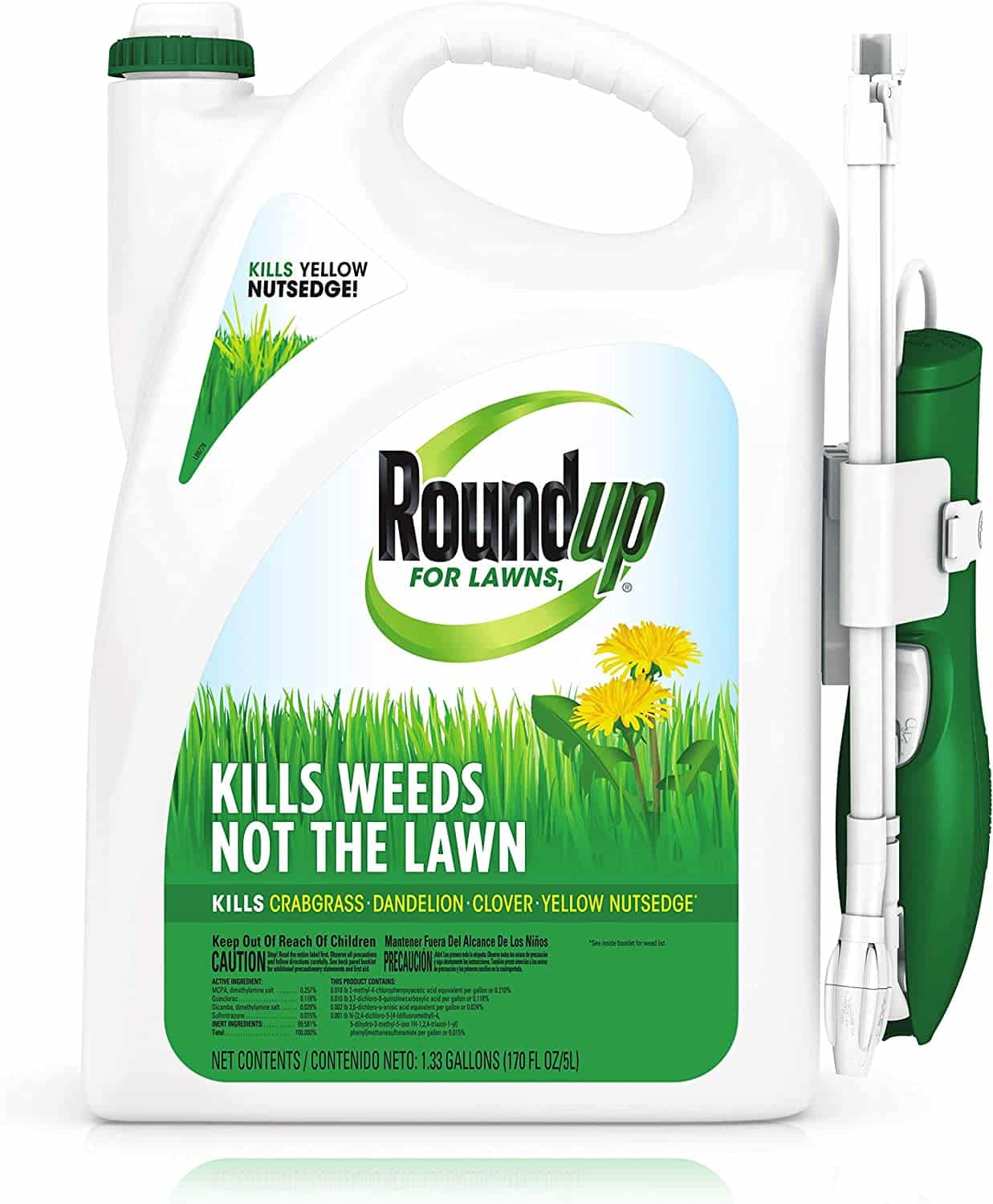 Roundup All-in-One Weed Killer For Lawns Logo