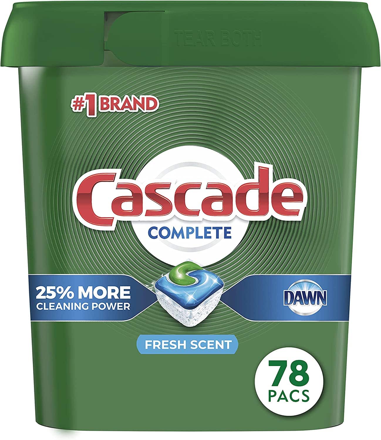 Cascade Complete Dishwasher Pods Logo
