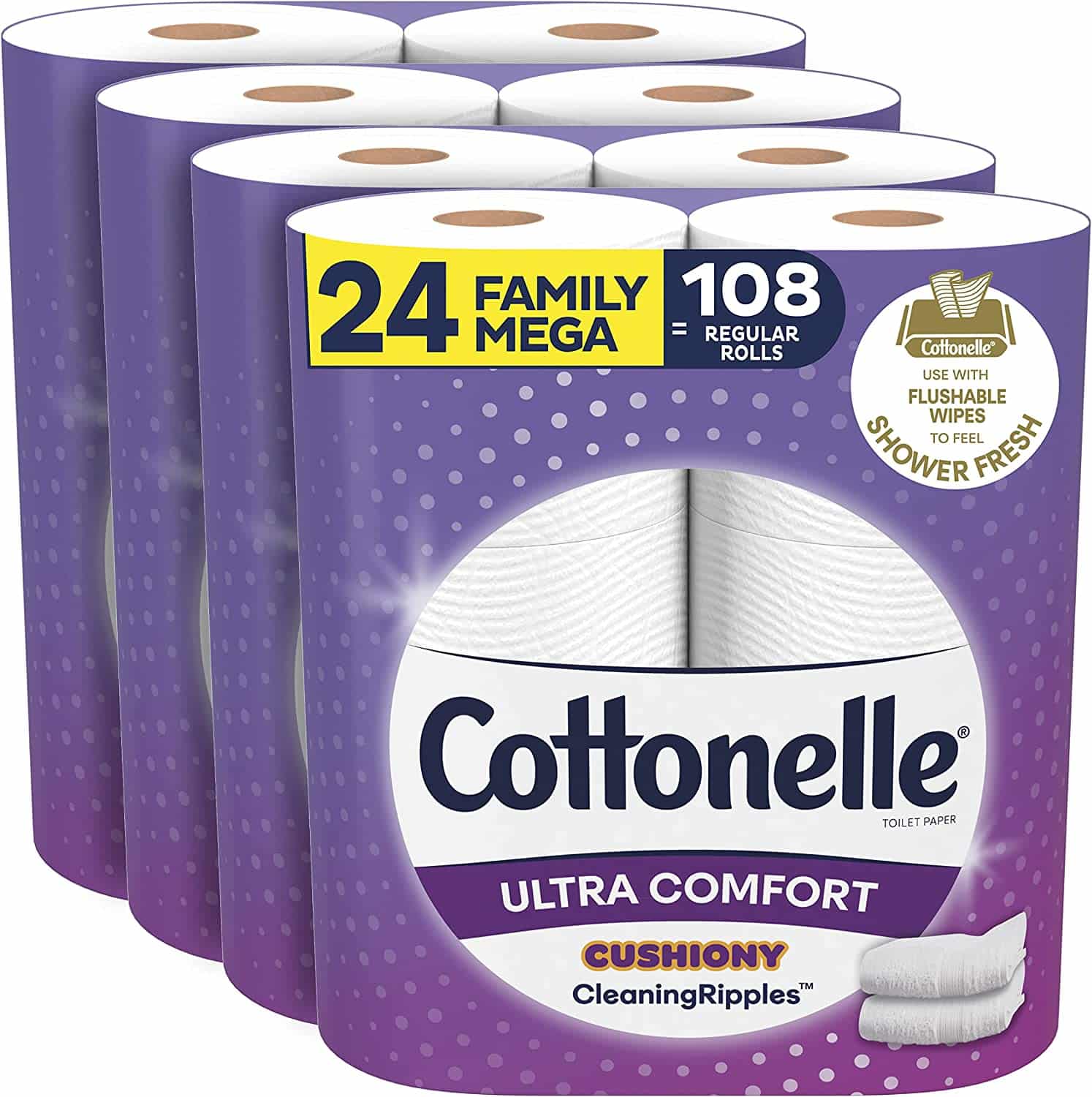 Cottonelle Ultra ComfortCare Toilet Paper Logo