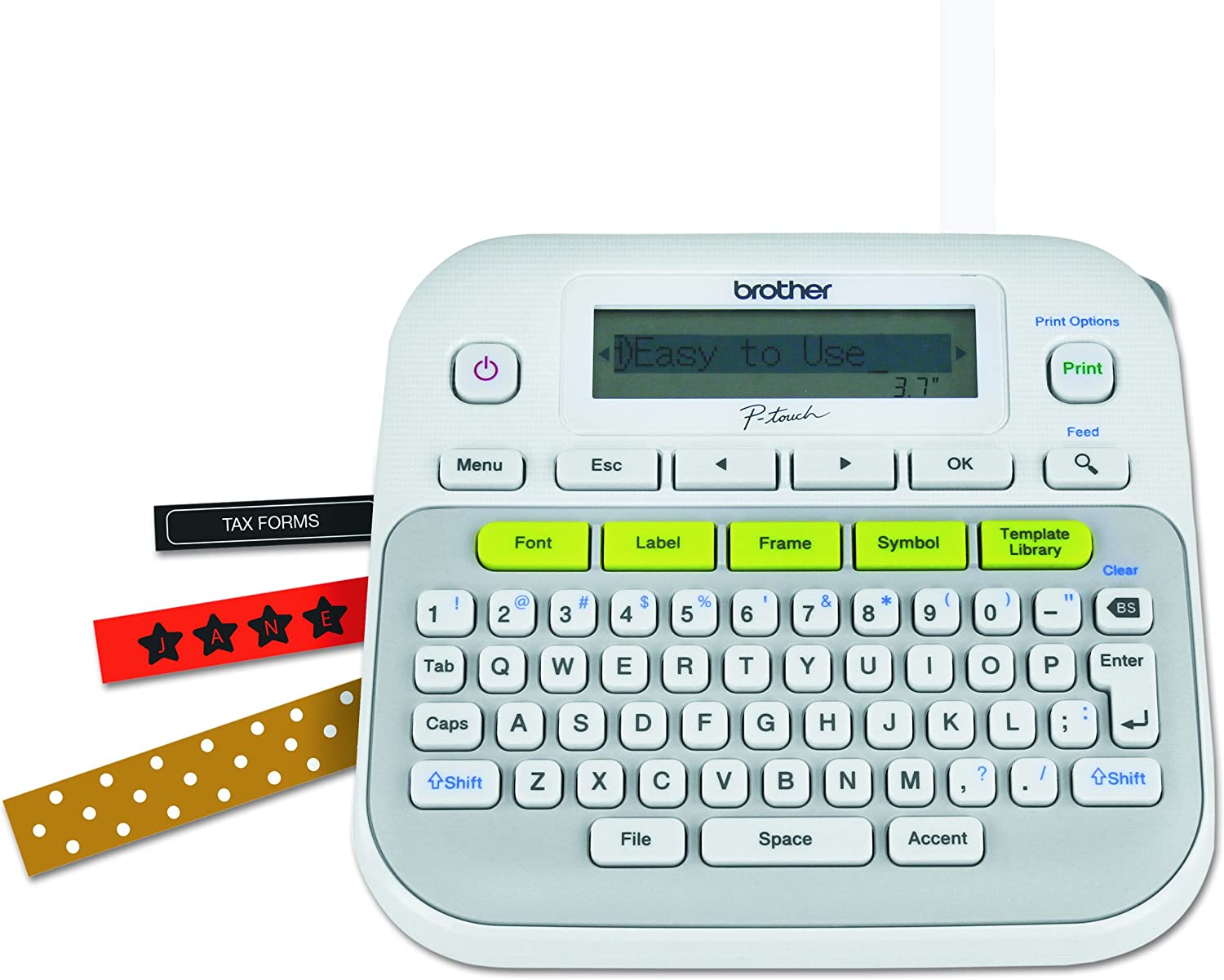 Brother P-Touch Easy-To-Use Label Maker Logo