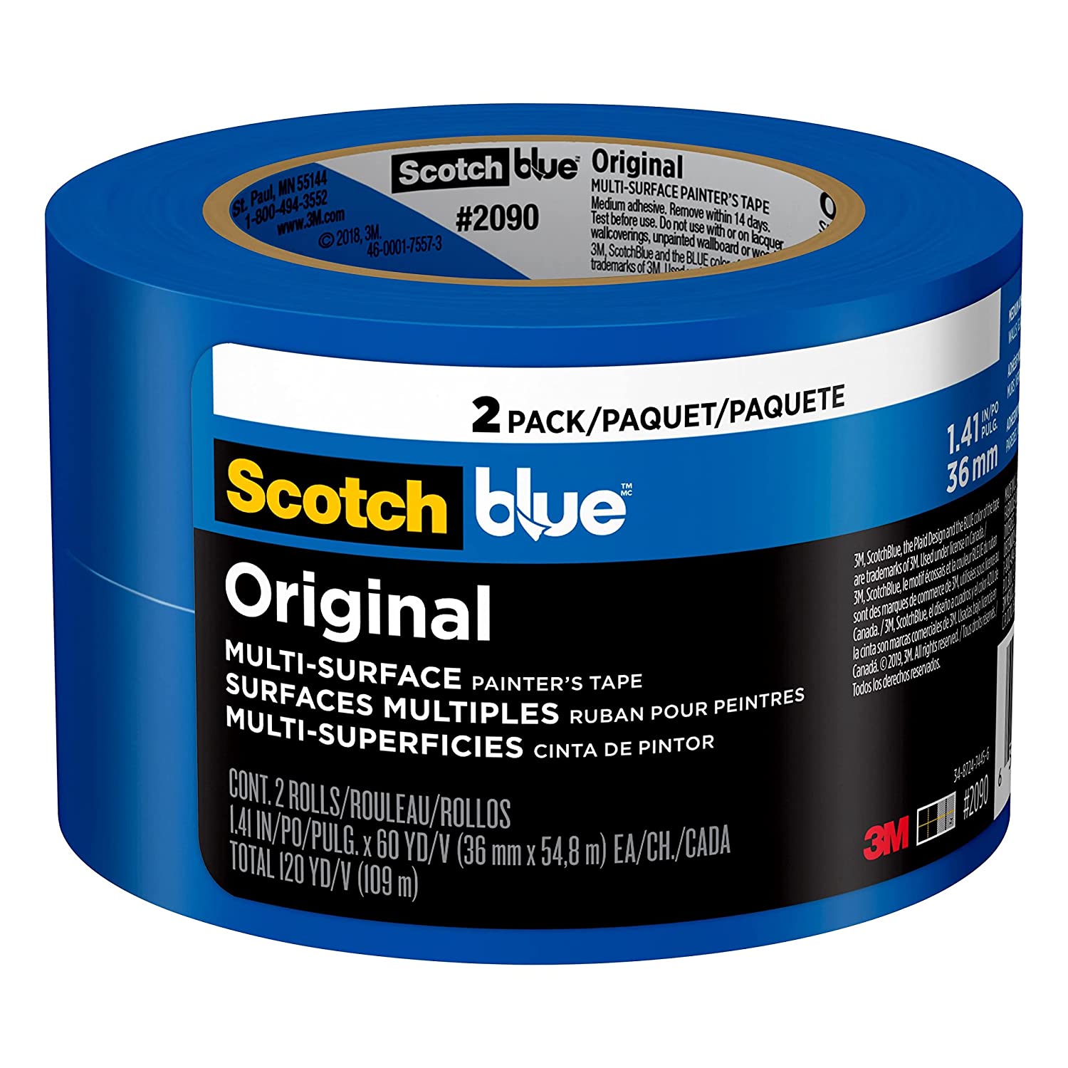 Scotch Blue Original Multi-Surface Painter’s Tape Logo