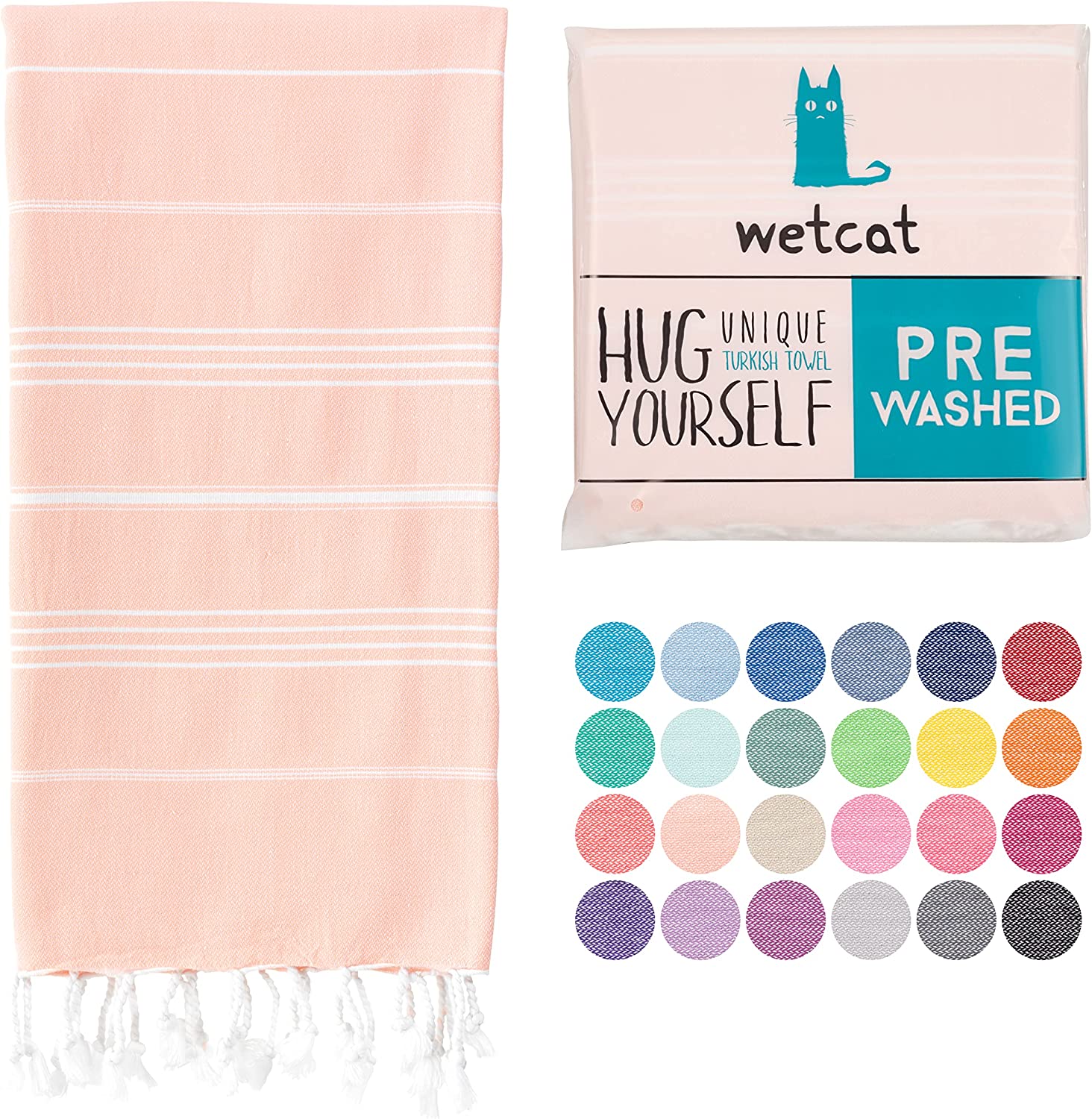 WETCAT Beach Towel Logo