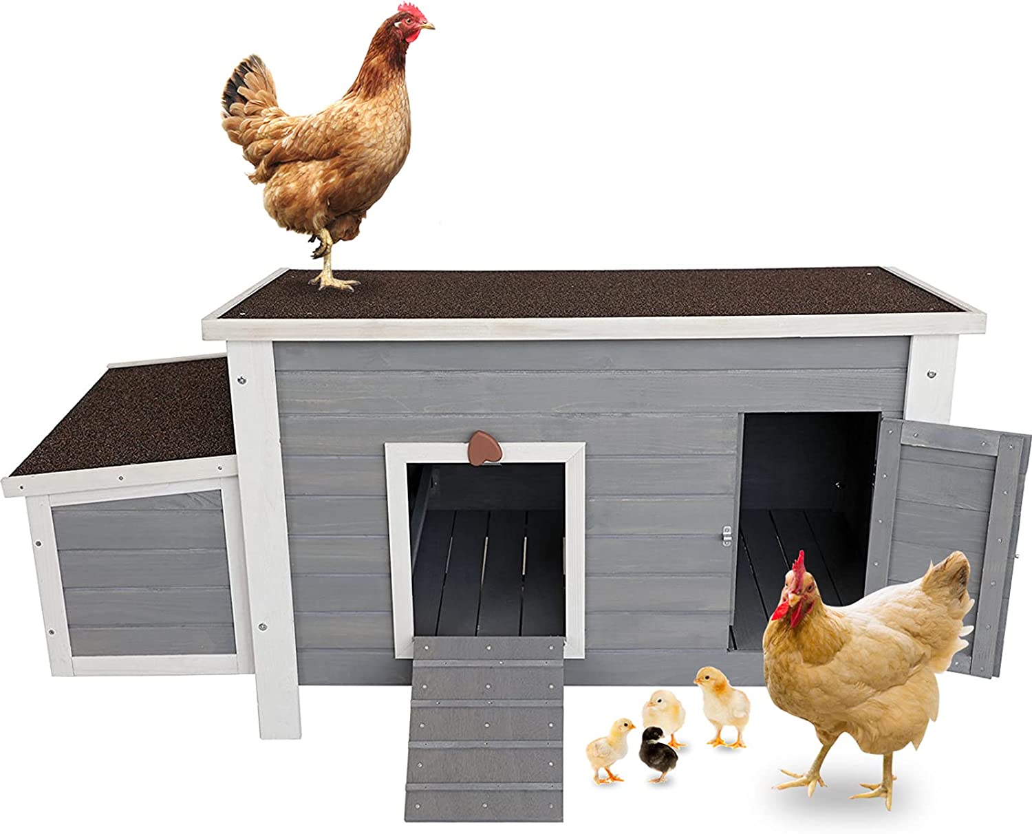 Petsfit Weatherproof Outdoor Chicken Coop Logo